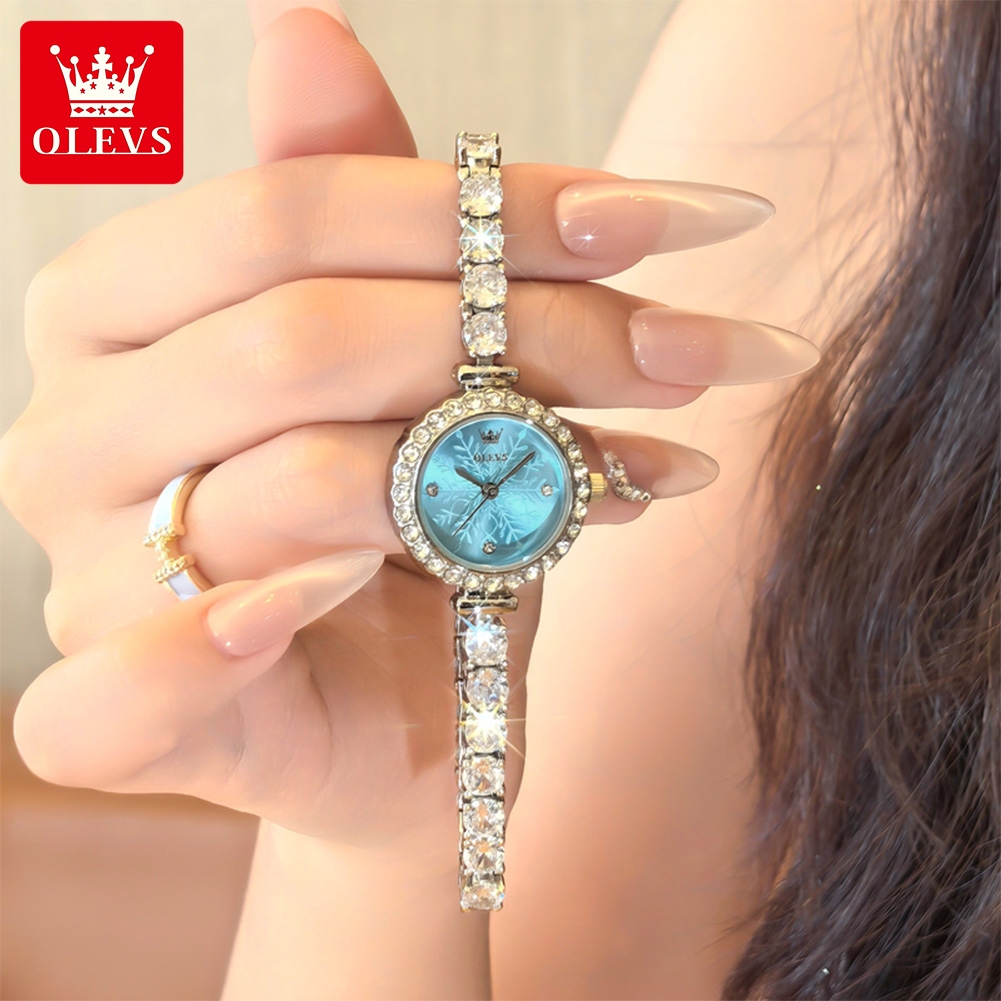 Luxury Watch E Jewellery - OLEVS 5889 Dameshorloge Luxe Elegante Mode