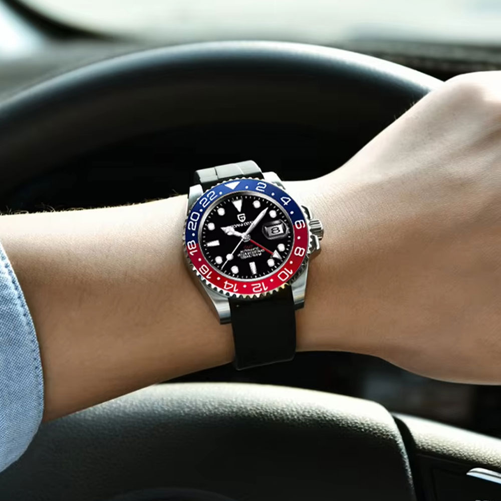 40 mm PAGANI DESIGN GMT herenh - Luxury Watch La recensie en prijs