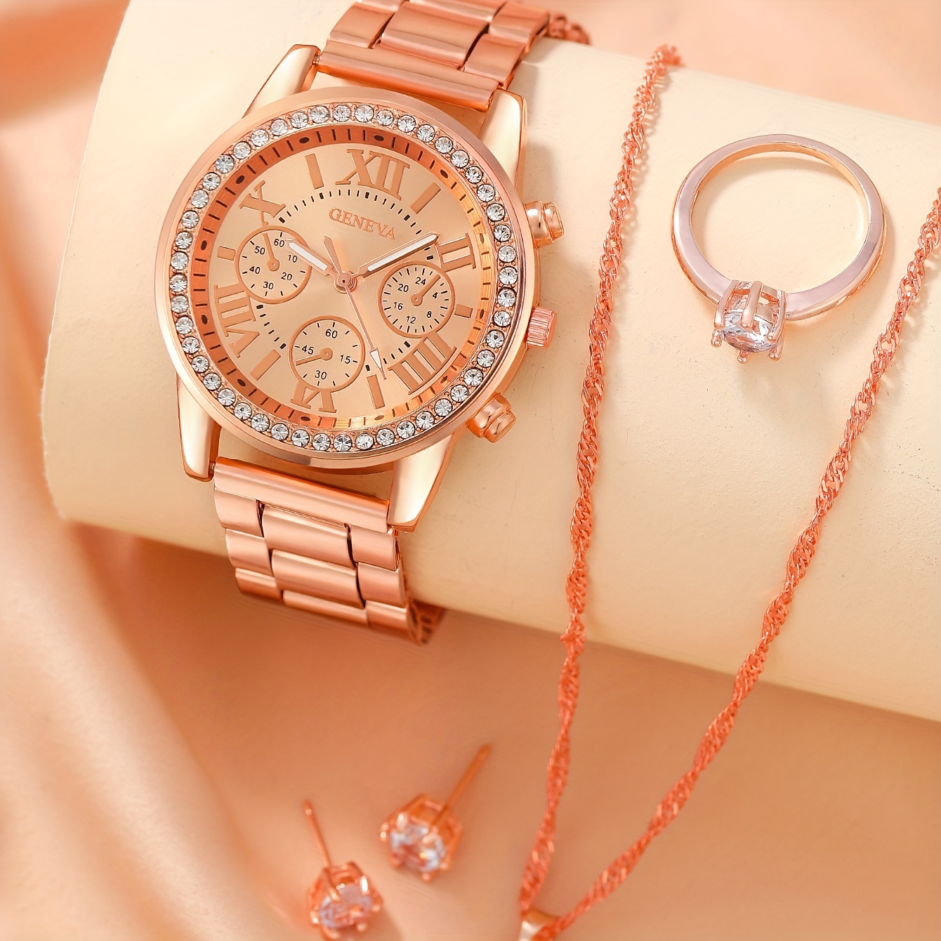 Dameshorloge Luxe Strass Quart - Luxury Watch Gift For Her recensie en prijs