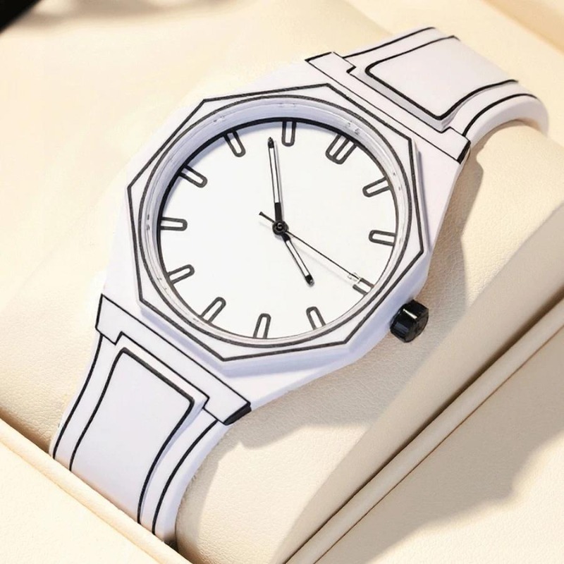 Nieuwe mode quartzhorloges voo - Luxury Watch White recensie en prijs