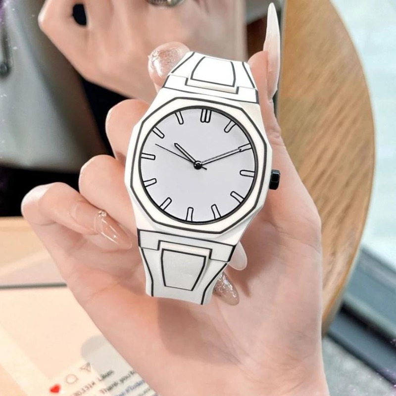 Nieuwe mode quartzhorloges voo - Luxury Watch White recensie en prijs