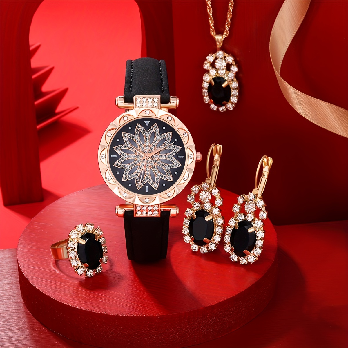 Luxe strass quartz horloge, gl - Luxury Watch Gift For Her recensie en prijs