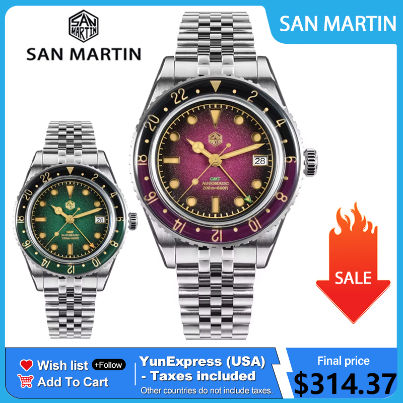 2025 Nieuwe San Martin SN0134G - Luxury Watch La recensie en prijs