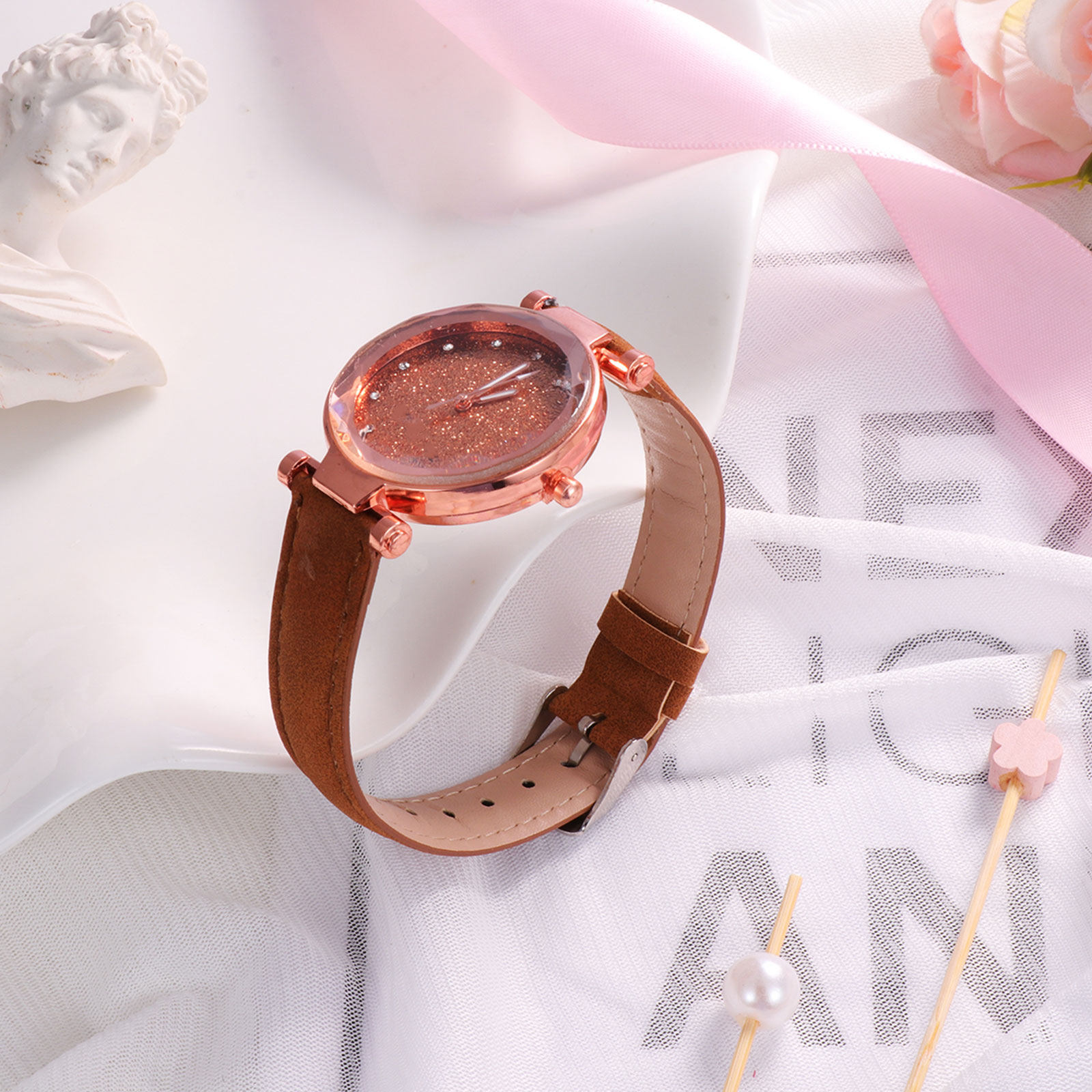 2 stuks dameshorloges met quar - Luxury Watch Gift For Her recensie en prijs