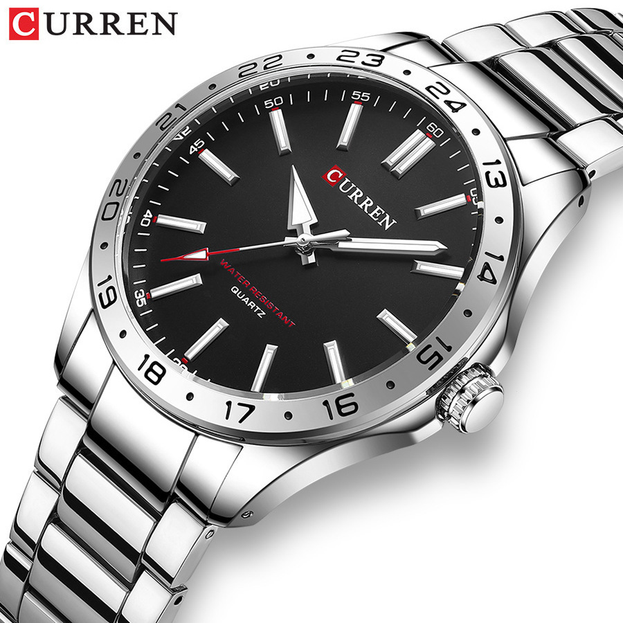 CURREN 8452 Zilverwit cadeau q - Luxury Watch White recensie en prijs