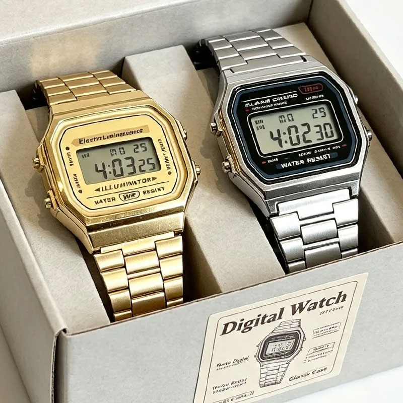 Luxe F91W stalen band horloges - Luxury Watch Winder recensie en prijs