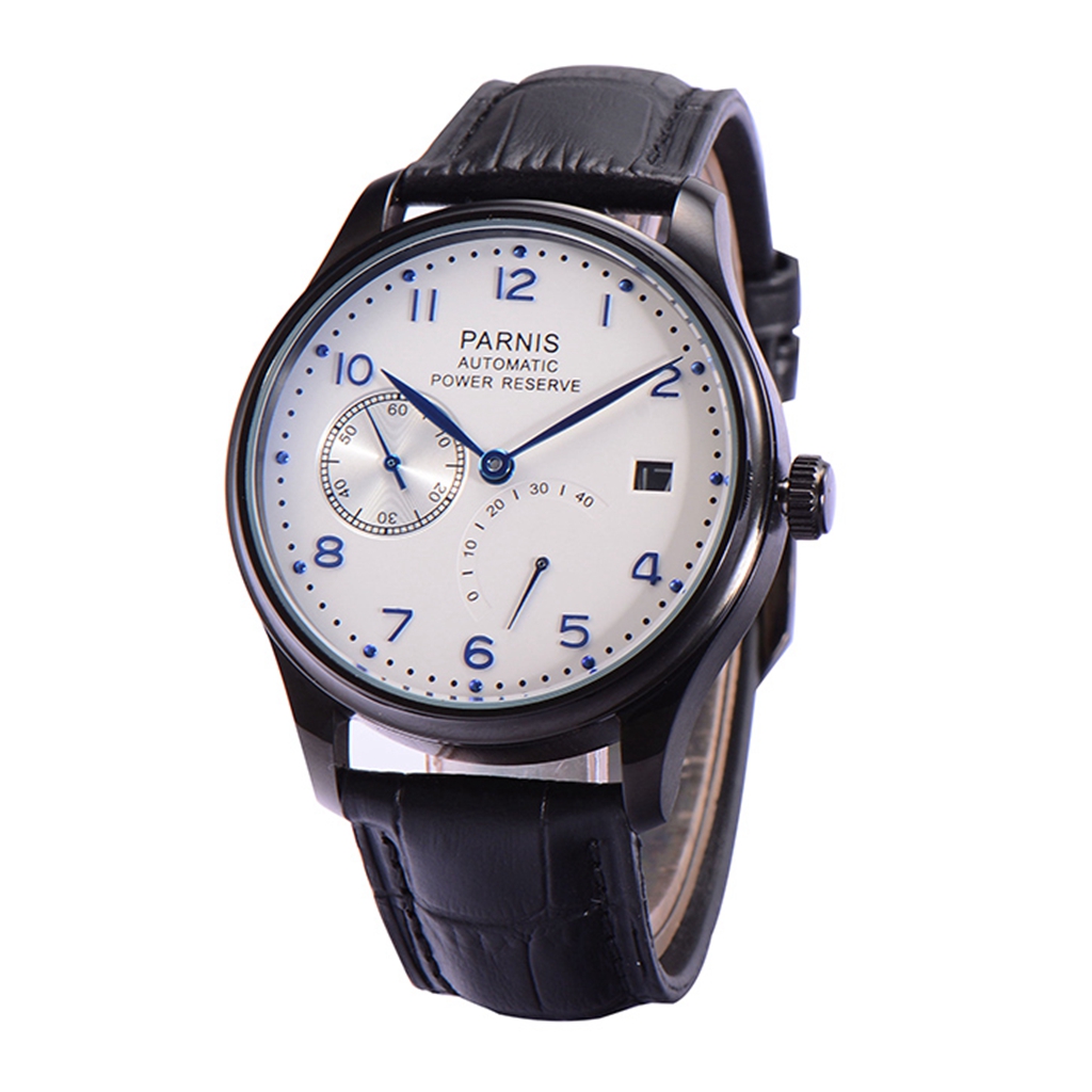 Nieuwe Mode Parnis 43Mm Witte  - Luxury Watch White recensie en prijs