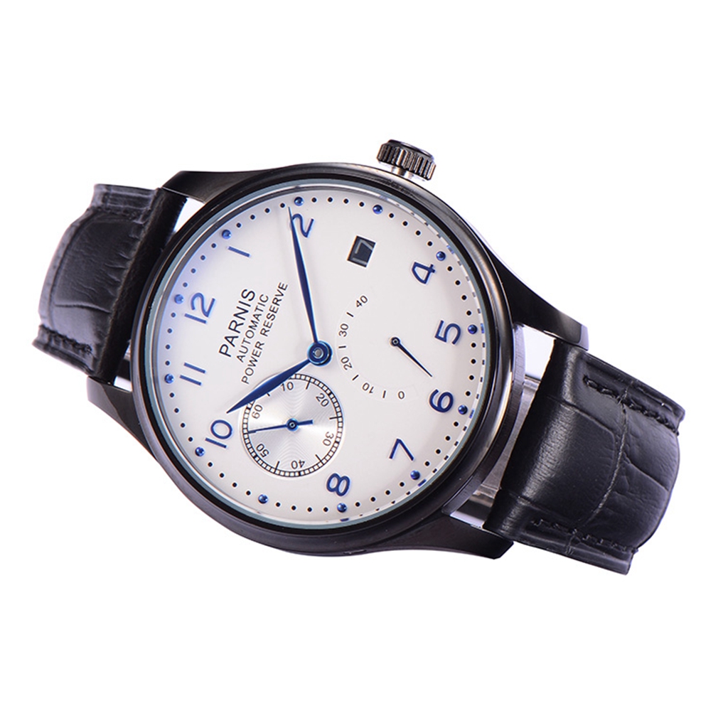 Nieuwe Mode Parnis 43Mm Witte  - Luxury Watch White recensie en prijs