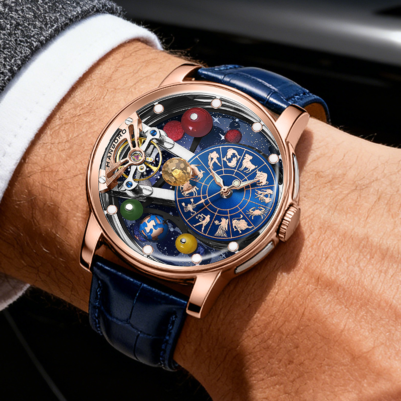 Sterrenhemelhorloge Heren skel - Luxury Watch Arabic recensie en prijs