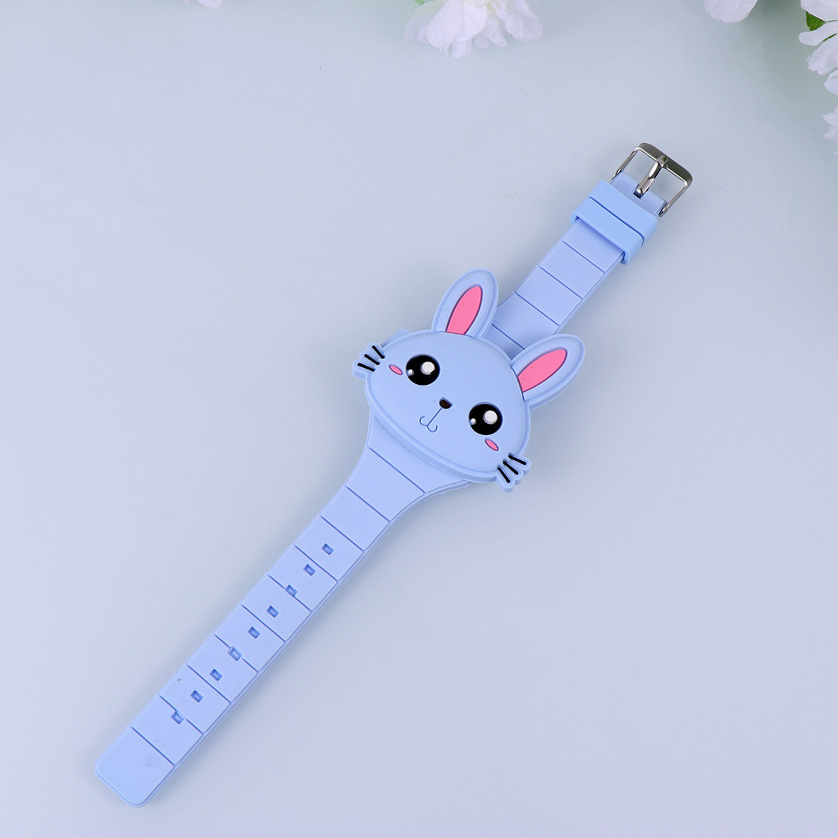 Siliconen LED Cartoon Konijn H - Luxury Watch White recensie en prijs