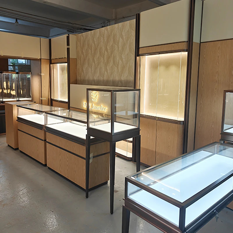 Luxe aluminium glazen displayk - Luxury Watch E Jewellery recensie en prijs