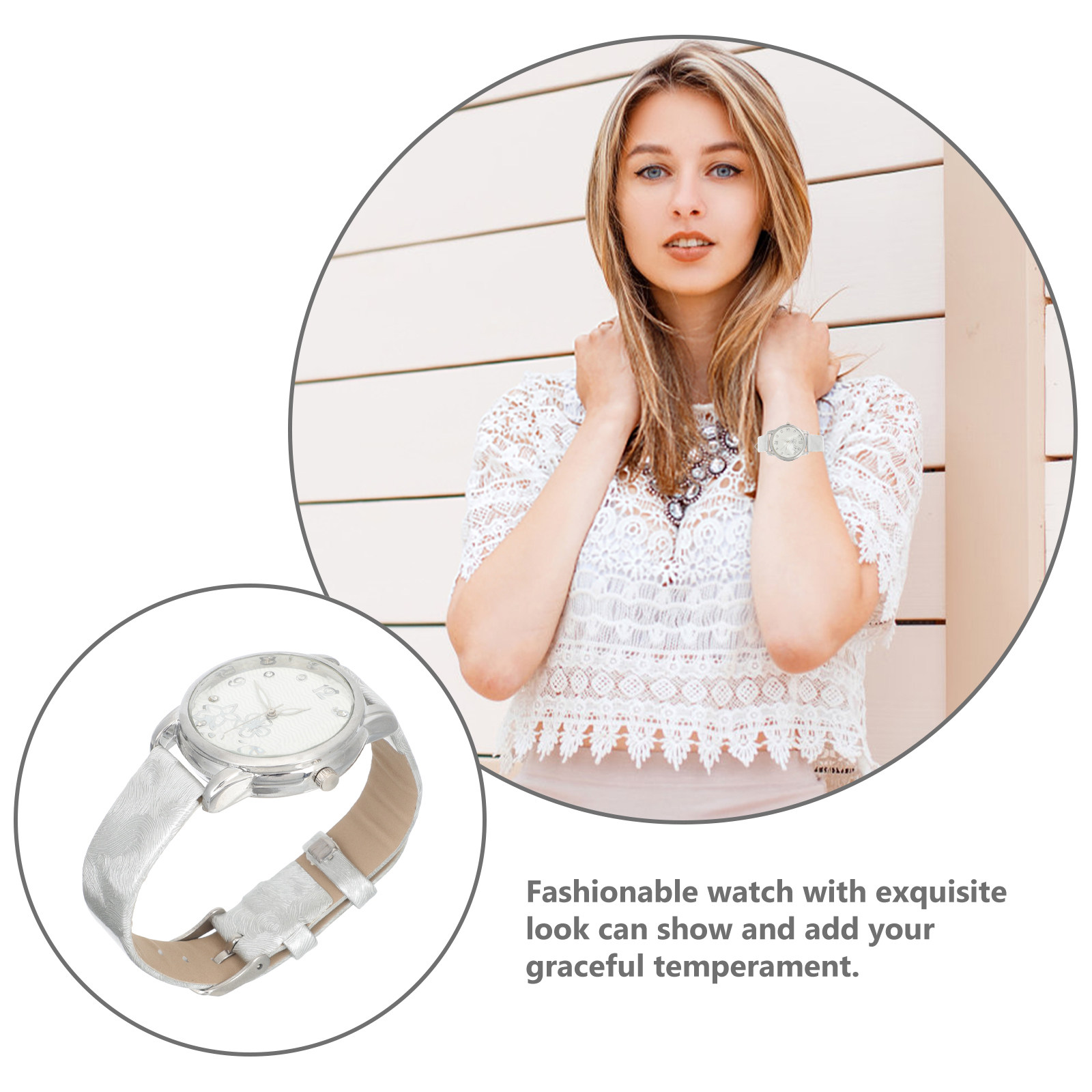 Dameshorloge met band, quartz  - Luxury Watch Gift For Her recensie en prijs