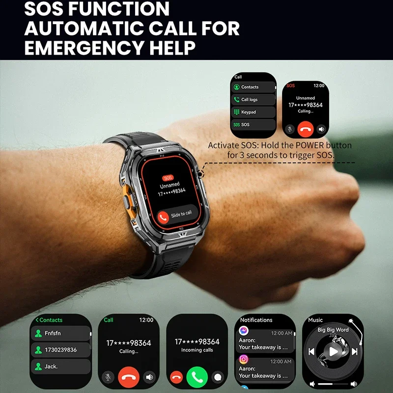 Luxe AMOLED Smartwatch Echte G - Luxury Watch Arabic recensie en prijs