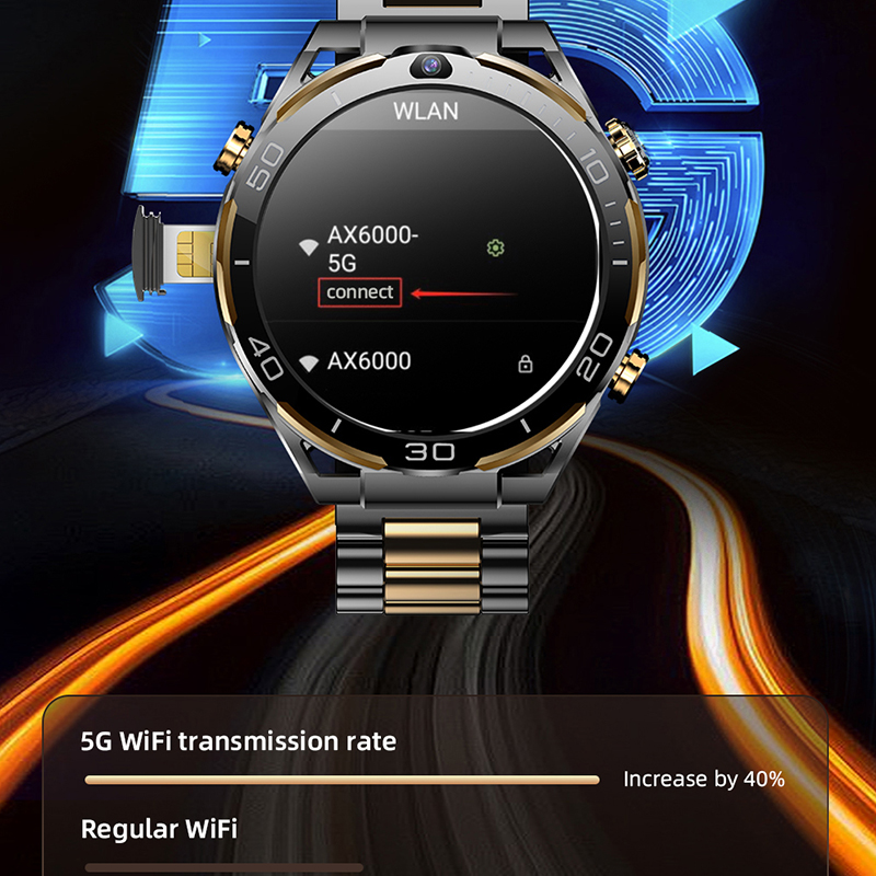 Nieuwe 4G LTE Smart Horloge Ma - Luxury Watch Arabic recensie en prijs